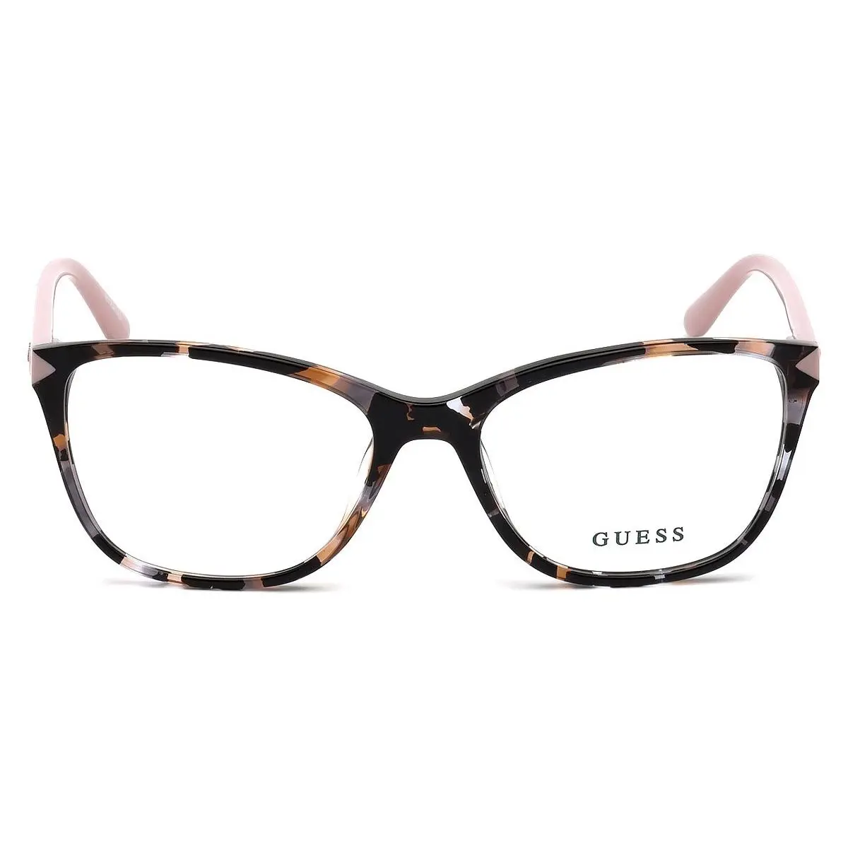 Guess GU2673 Eyeglasses Women Coloured Havana Geometric 51mm