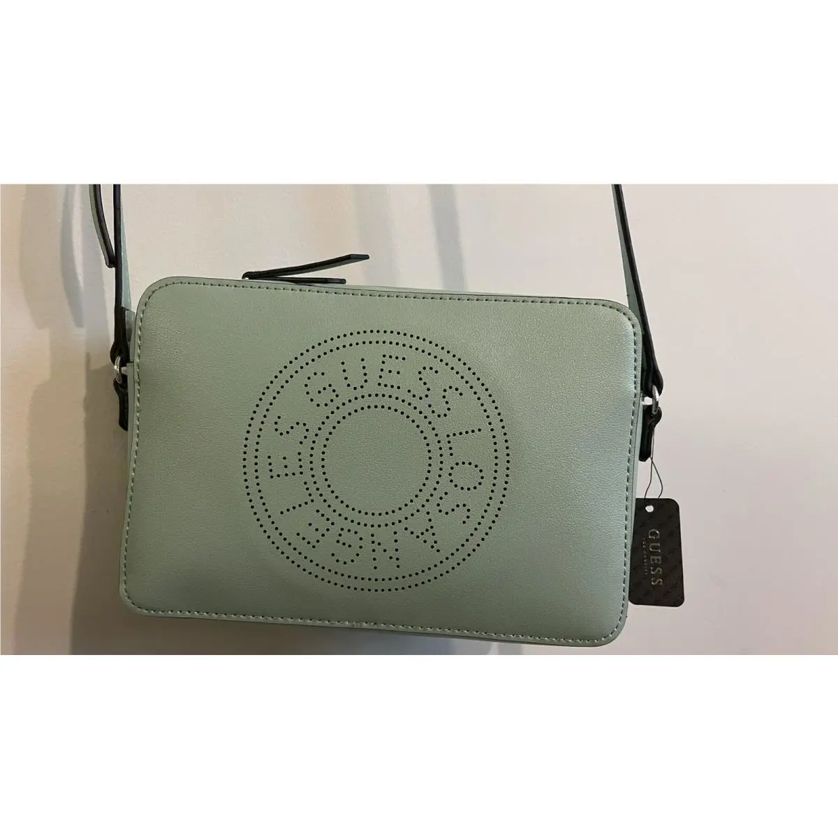 Guess Hutchinson Mini Crossbody Bag Sage