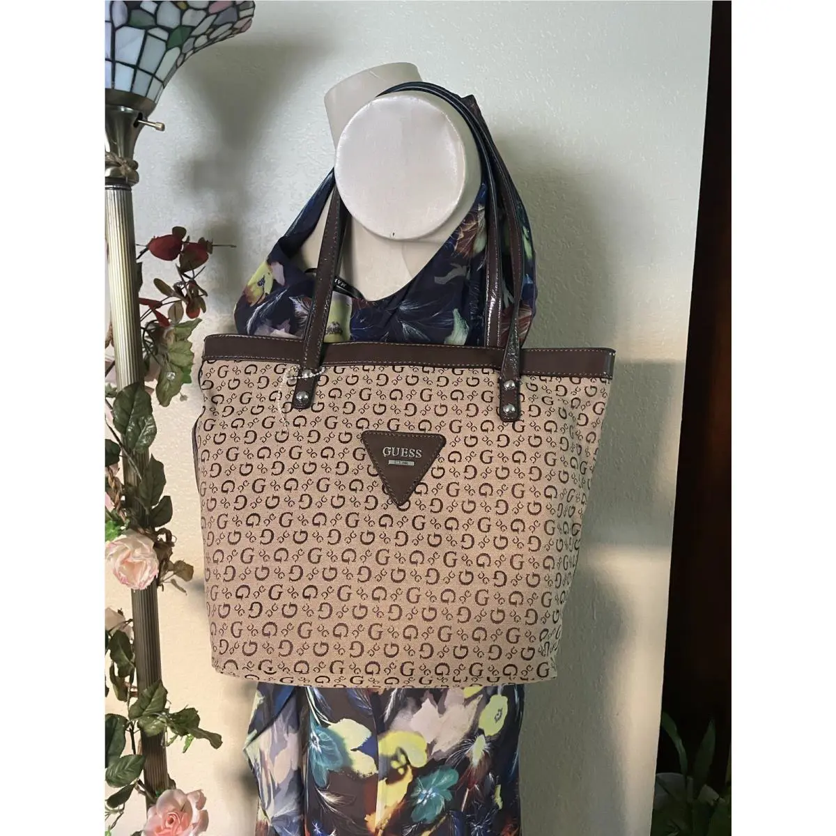 Handbag Guess Totes Tansy Ladies Mocha Bag Prime