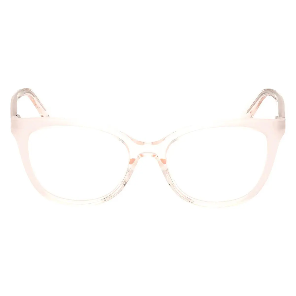 Guess GU50114 Eyeglasses Women Shiny Ivory 53mm