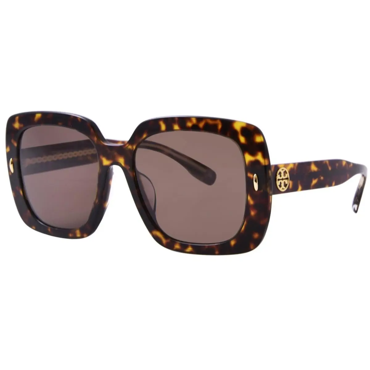 Tory Burch TY7193U 172873 Sunglasses Women`s Dark Tortoise/dark Brown 56mm