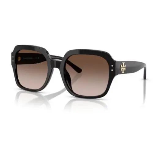 Tory Burch TY7143U 170913 56mm Black Frame Brown Gradient Sunglasses