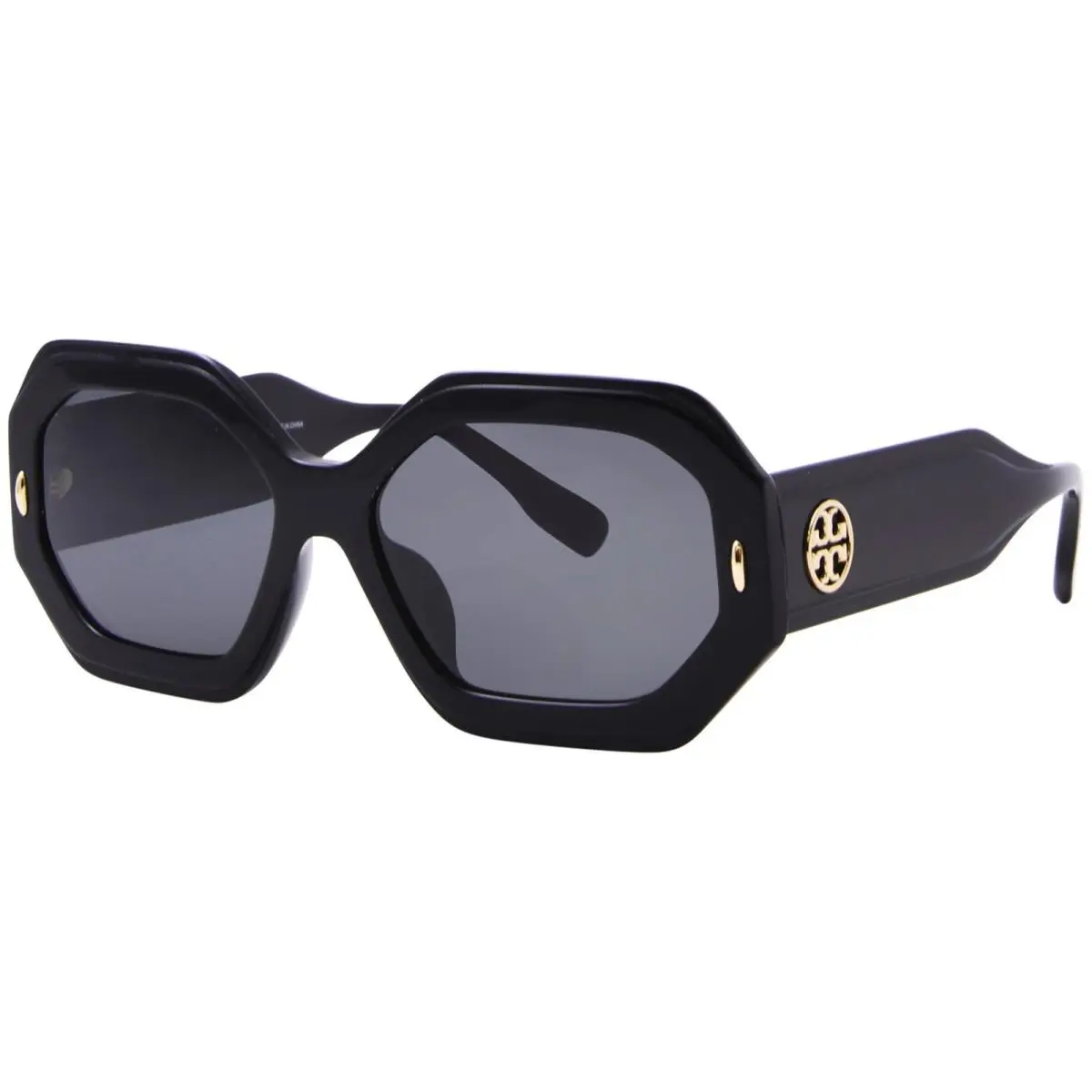 Tory Burch TY7192U 170987 Sunglasses Women`s Black/dark Grey Lenses 55mm