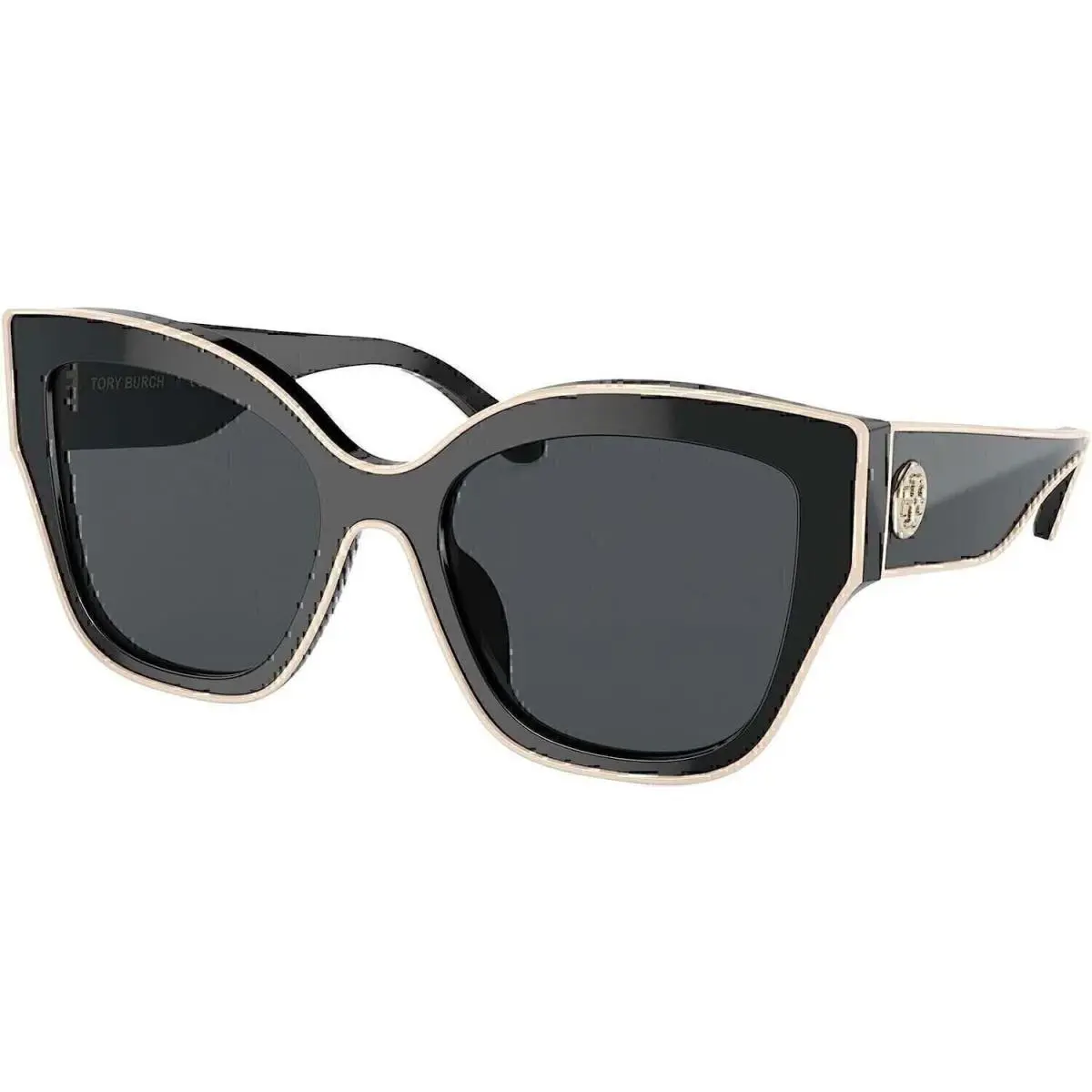 Tory Burch TY7184U 193373 Sunglasses Women`s Ivory Horn/olive/solid Olive 54mm