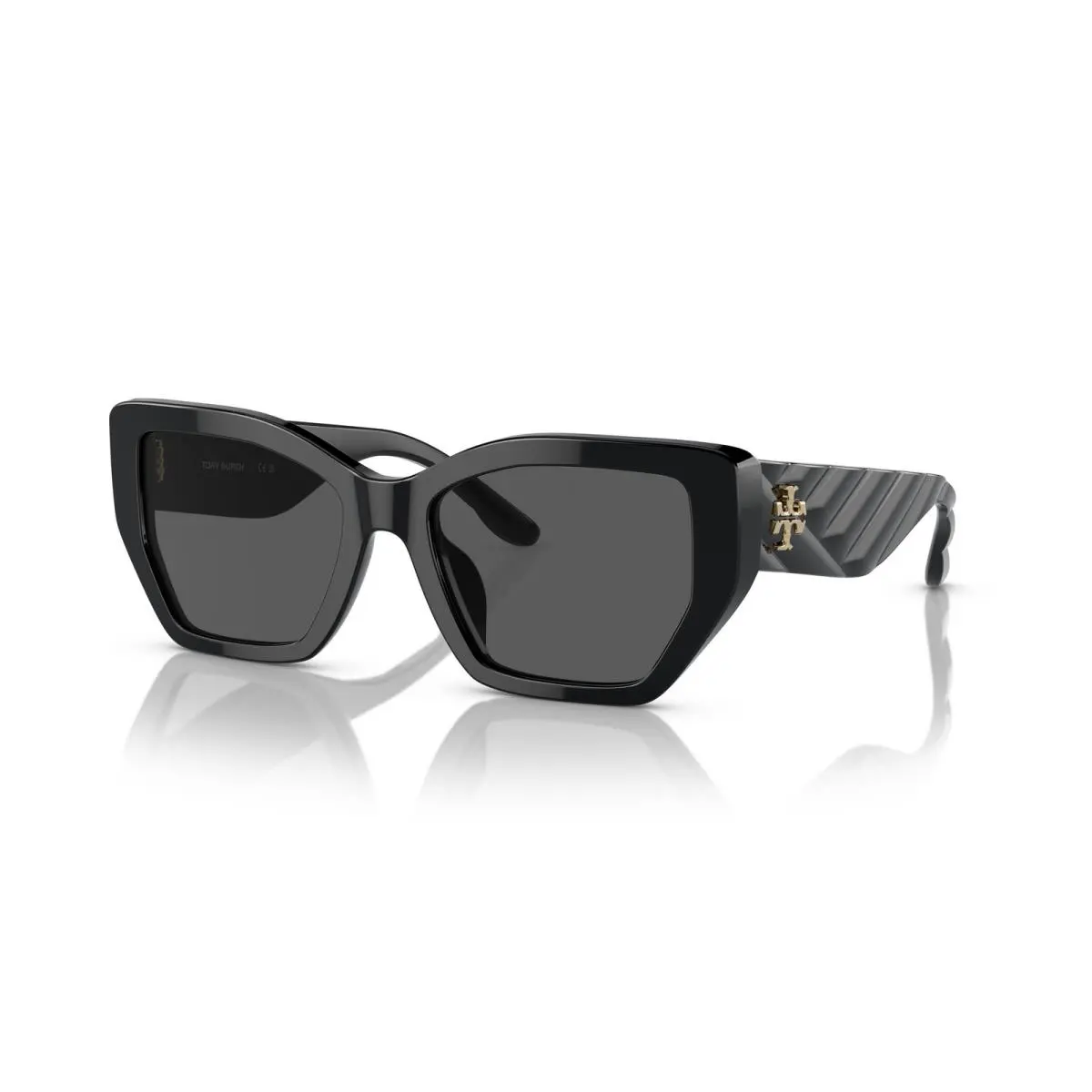 7187U Sunglasses 170987 Black by Tory Burch