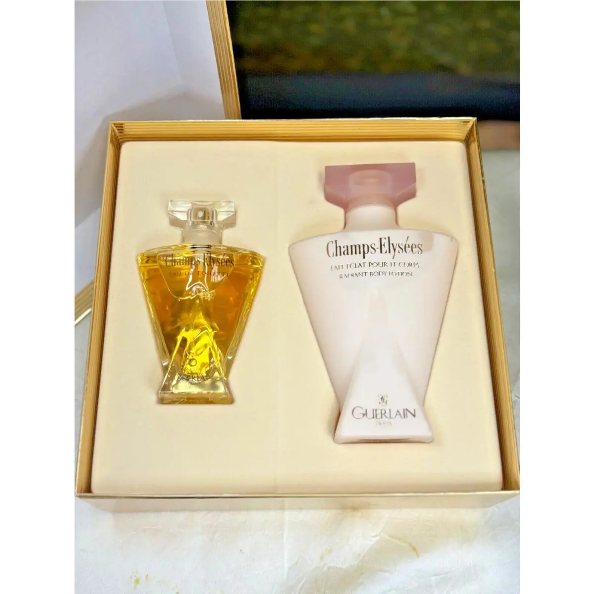 Champs-elysees BY Guerlain 50ML Edt Spray 200ML Body Lotion