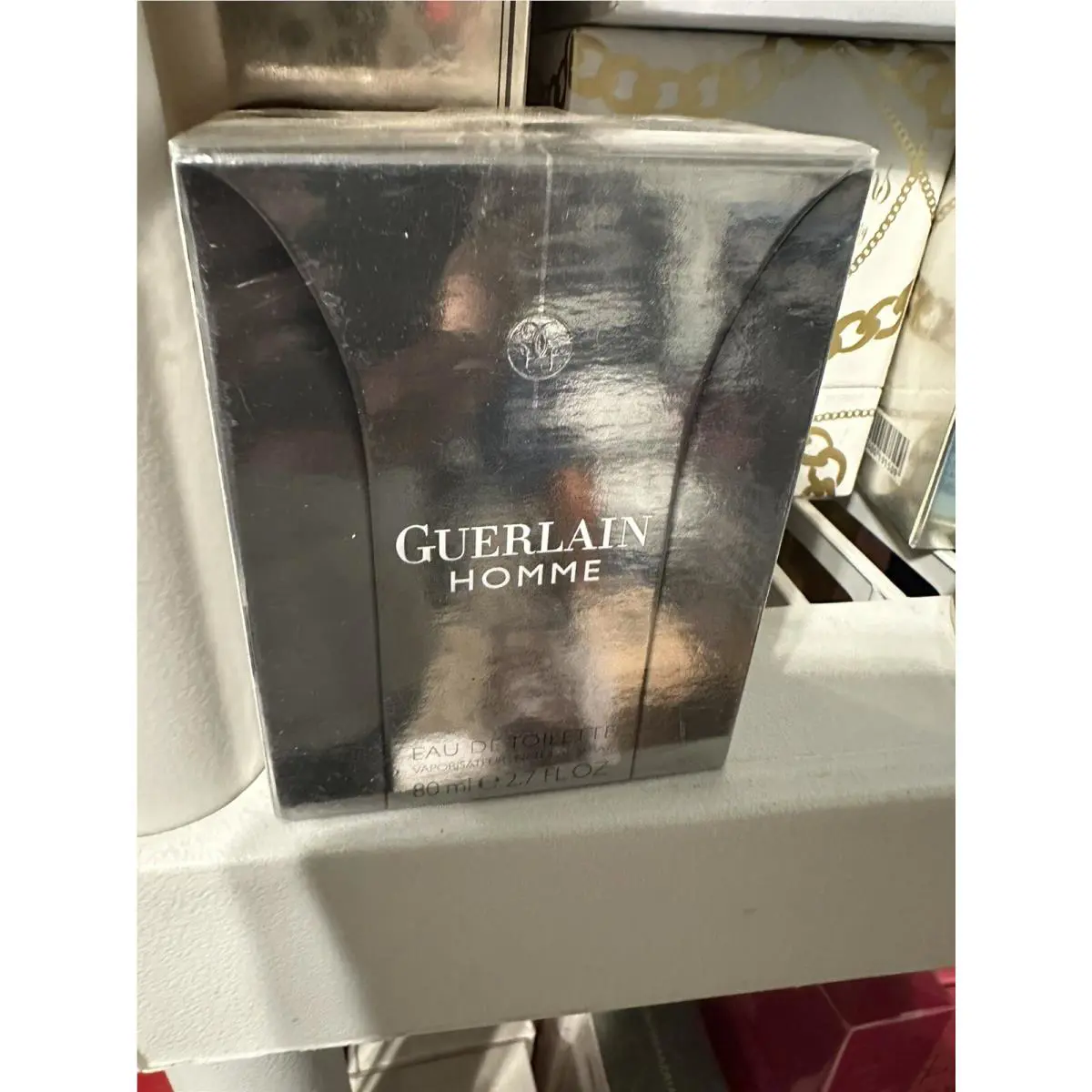 Guerlain Homme 2.7 oz Eau De Toilette Vaporisateur Natural Spray
