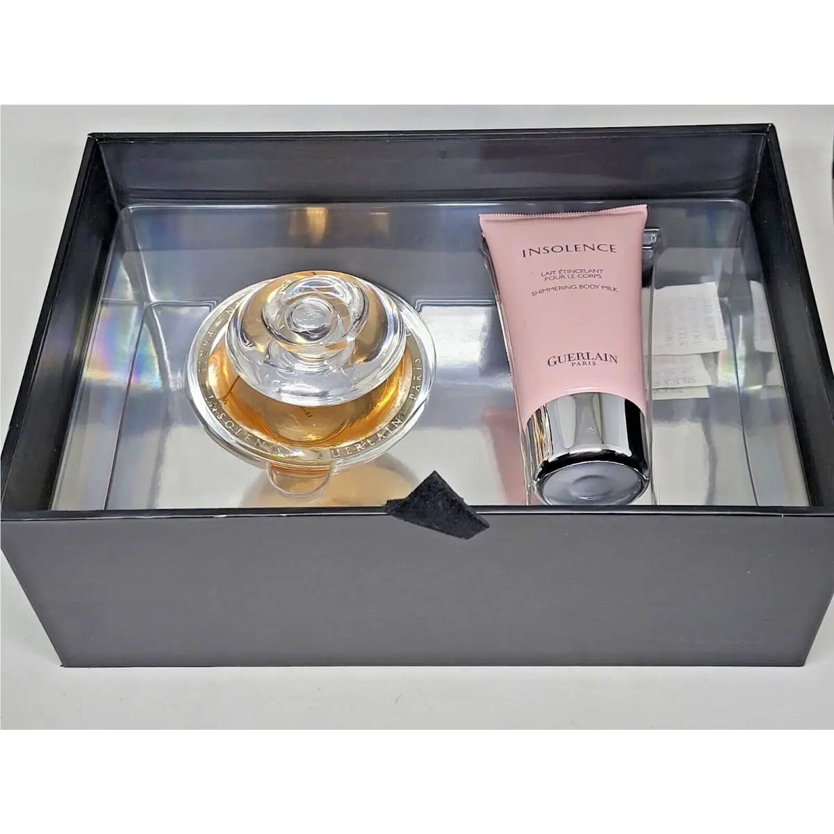 Insolence By Guerlain 2pcs Gift Sets 1.7 oz Edt + 1.7oz Body Lotion Vintage