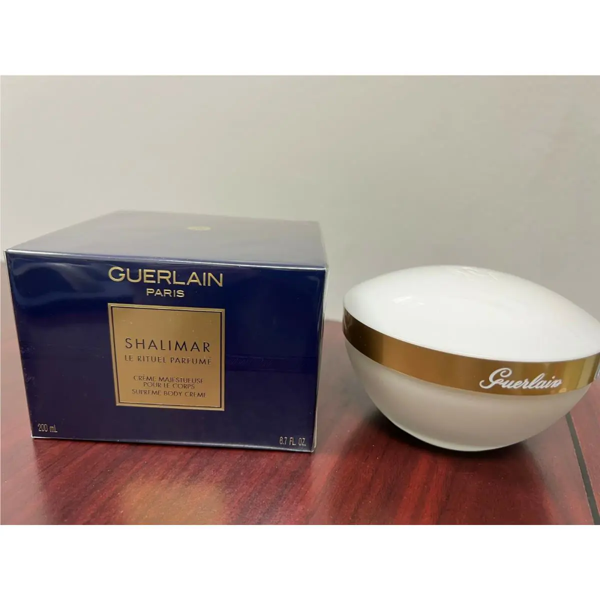 Shalimar by Guerlain Paris 6.7 FL oz / 200 ML Supreme Body Creme In Box