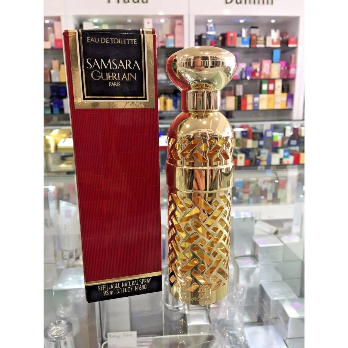 Guerlain Classic Samsara Edt Refillable Natural Spray 93 ML BY Guerla