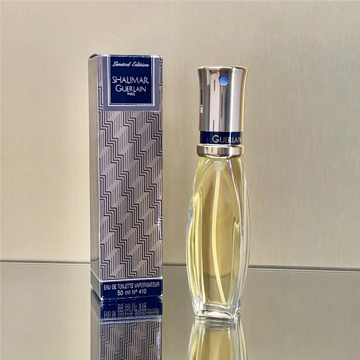 Shalimar Guerlain Limited Edition Edt 1.7oz-50ml Spray Rare Vintage BK37