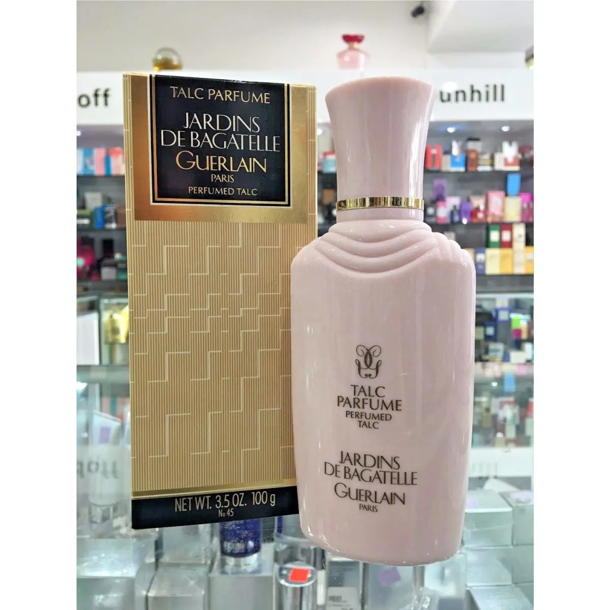 Guerlain Classic Jardins DE Bagatelle Perfumed Talc 100 G BY Guerla