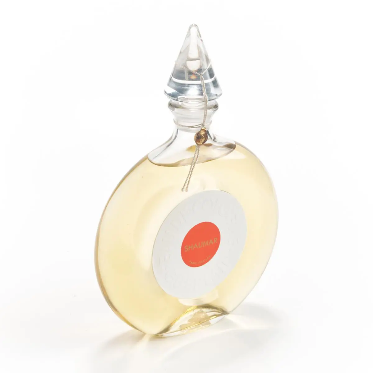 Guerlain Shalimar Edc 6.7OZ Vintage Flacon Montre Eau de Cologne Watch Bottle