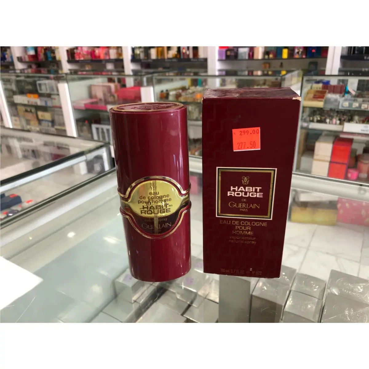 Classic Habit Rouge DE Guerlain Cologne Men Spray 110 ML Nos