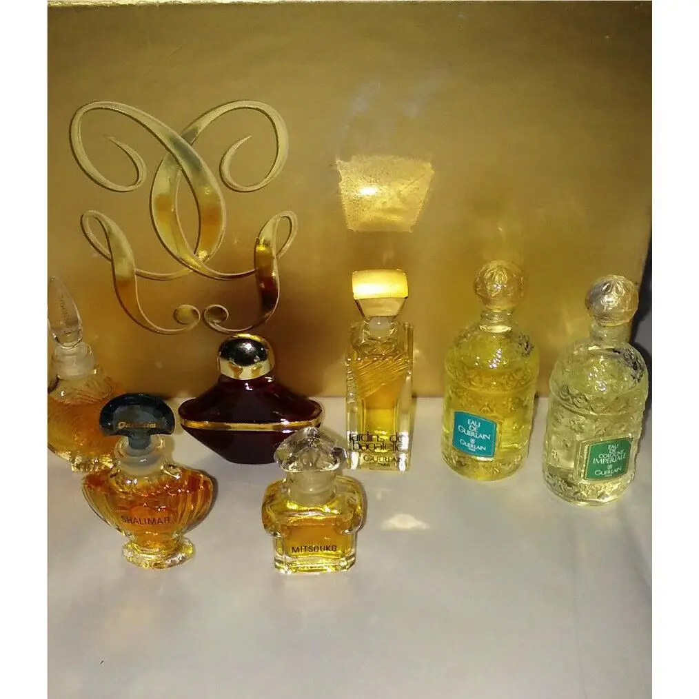 Guerlain Perfumes Vintage Set of 7