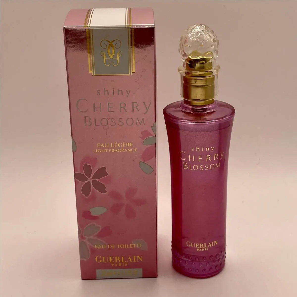 Guerlain Shiny Cherry Blossom Eau De Toilette 1.2 oz 35 ml Rare