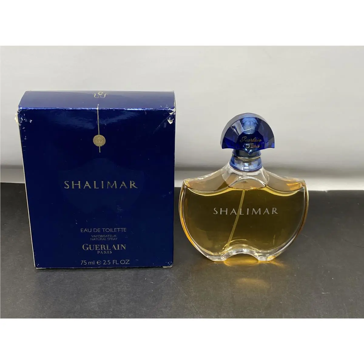 Vintage Shalimar Eau De Toilette For Women 75ml/2.5oz by Guerlain Paris