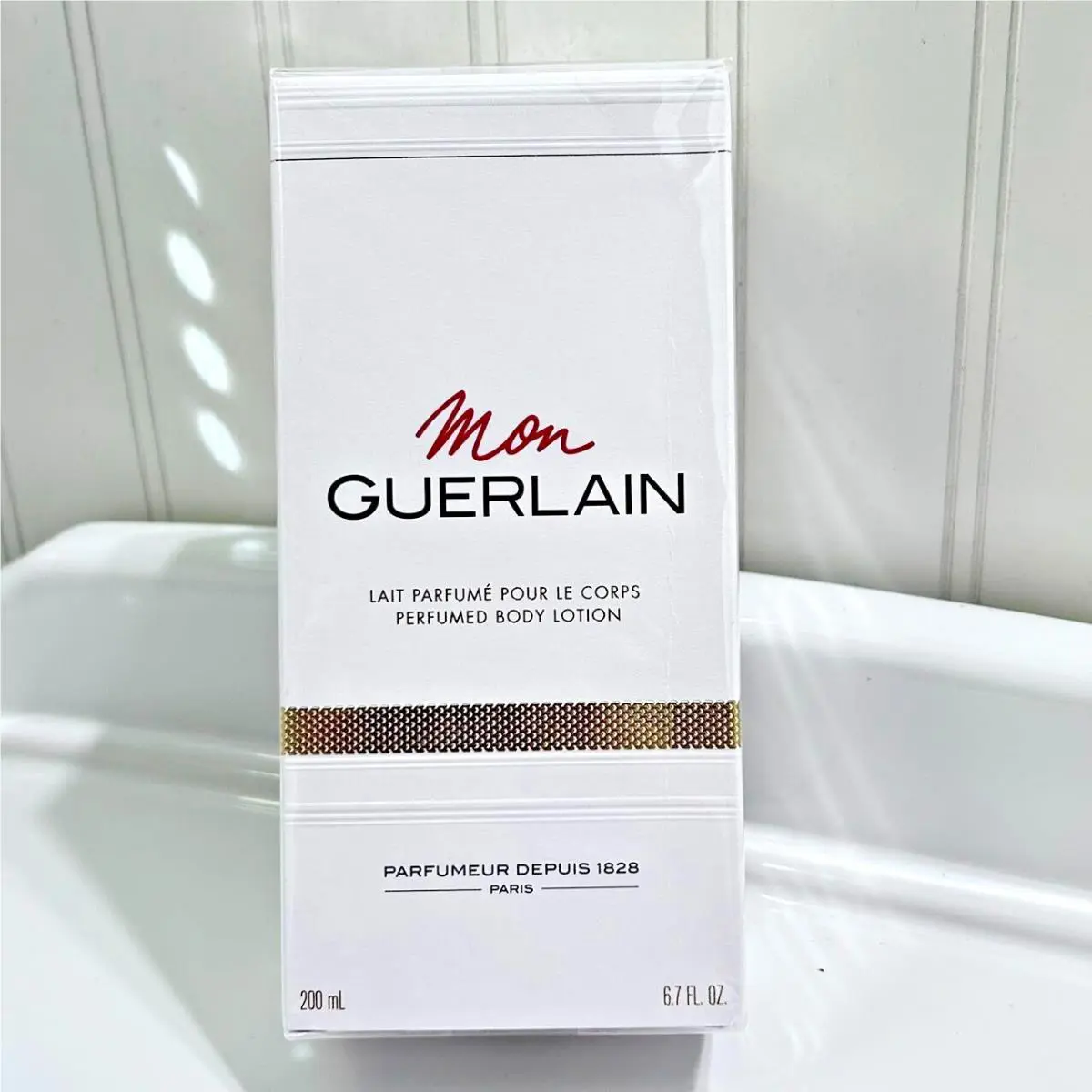 New-sealed Guerlain Mon Guerlain Perfumed Body Lotion Full Size 6.7 oz/200 ml