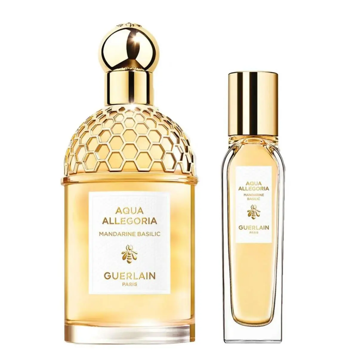 Guerlain Aqua Allegoria Mandarine Basilic Travel Set For Women Edt 4.2 + 0.5 Oz