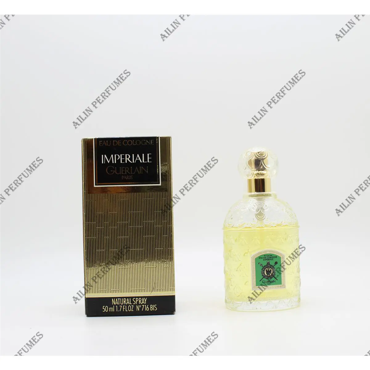 Imperiale by Guerlain 1.7 oz 50 ml Eau de Cologne Spray For Men Vintage