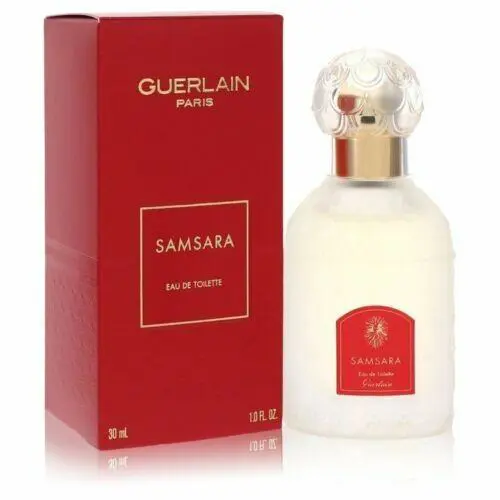 Samsara by Guerlain Paris 1 oz 30 ml Eau de Toilette Edt Women Box