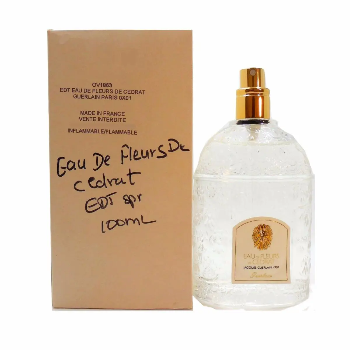 Eau DE Fleurs DE Cedrat BY  Eau DE Toilette Spray 100 ML/3.4 Fl.oz. T by Guerlain