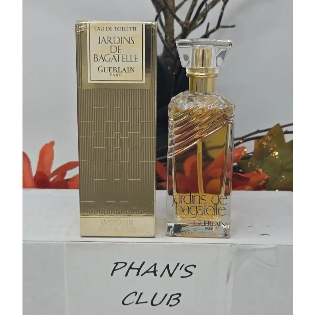 Guerlain Jardins De Bagatelle 2oz Edt Vintage Floral Perfume For Women