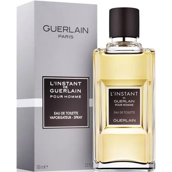 L`instant De Pour Homme by Guerlain For Men Edt 3.3 FL OZ / 100 ML Spray