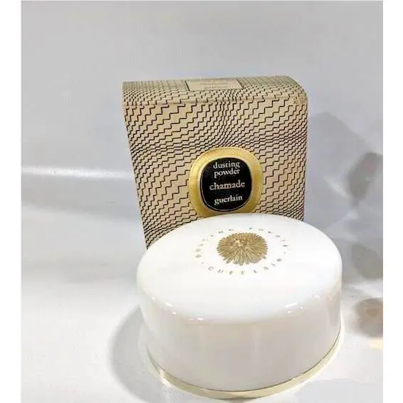 Guerlain Chamade Perfume Dusting Powder Bath Talc Women Rare 7oz 210ml Box