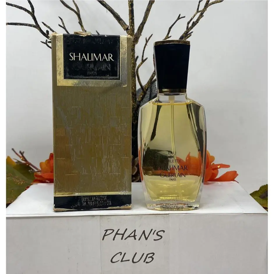 Guerlain Shalimar 1.7oz Eau de Toilette Spray Old Formula Damage Box