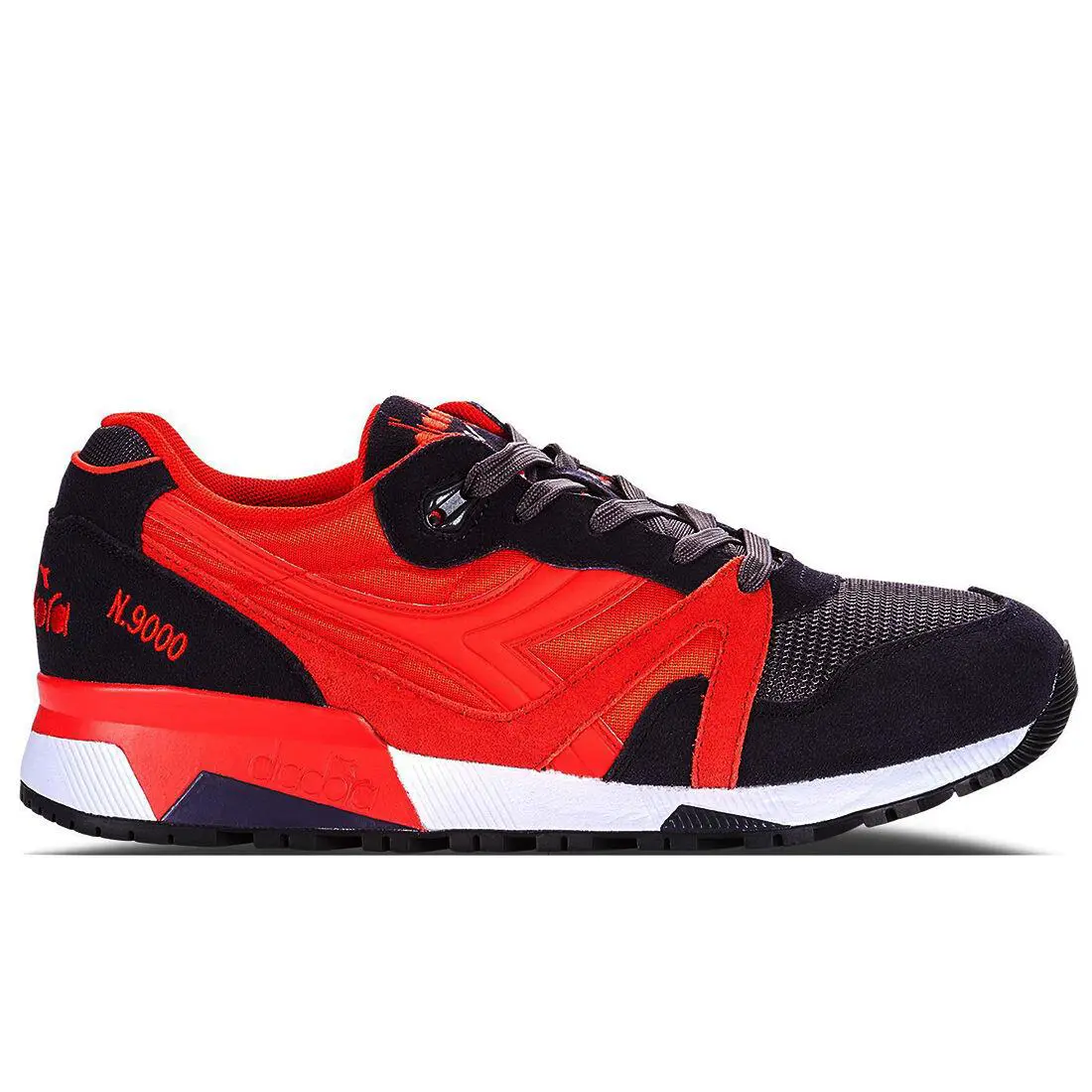 Diadora shoes - NYL II C6271 C6272 - NYL - N9000 - GRAY, S: RED 0