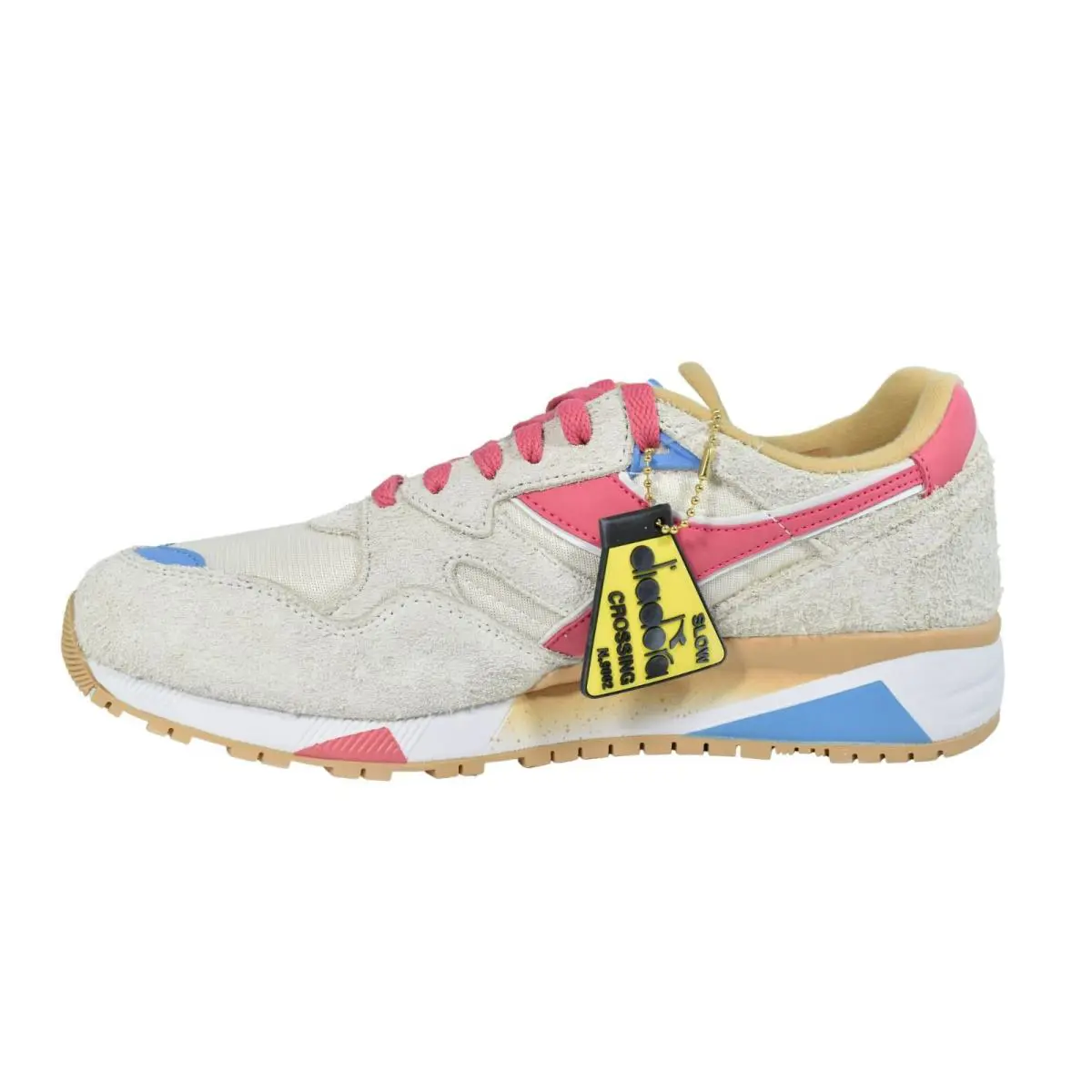 Diadora shoes - N9002 - N9002 - Gray, Tan, Pink, Beige 3