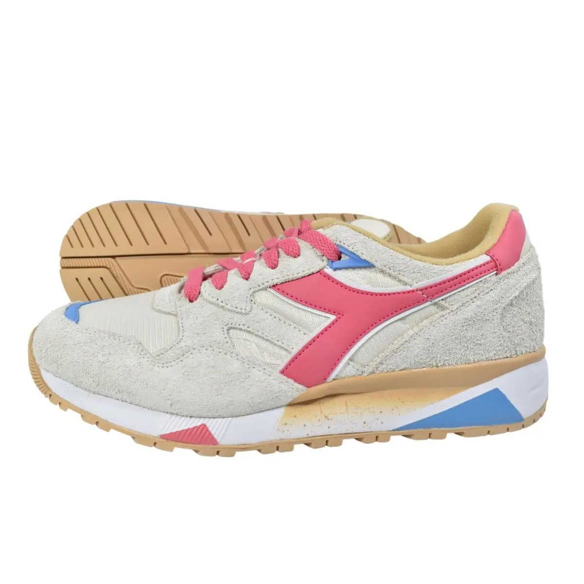 Diadora shoes - N9002 - N9002 - Gray, Tan, Pink, Beige 4