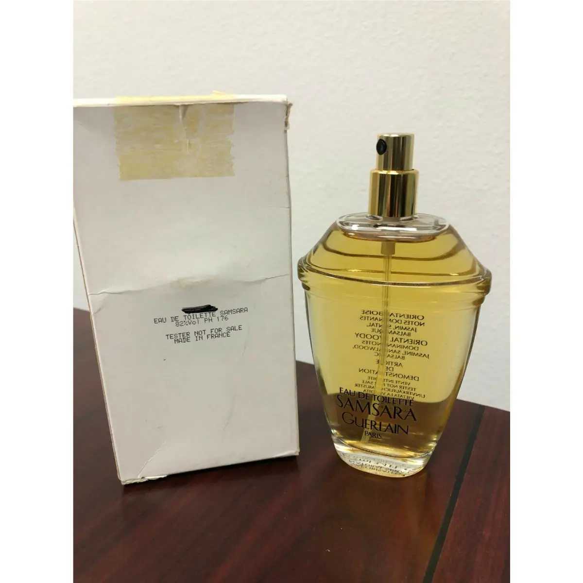 Formula Samsara Guerlain Paris 3.4 FL oz / 100 ML Edt Spray Tester