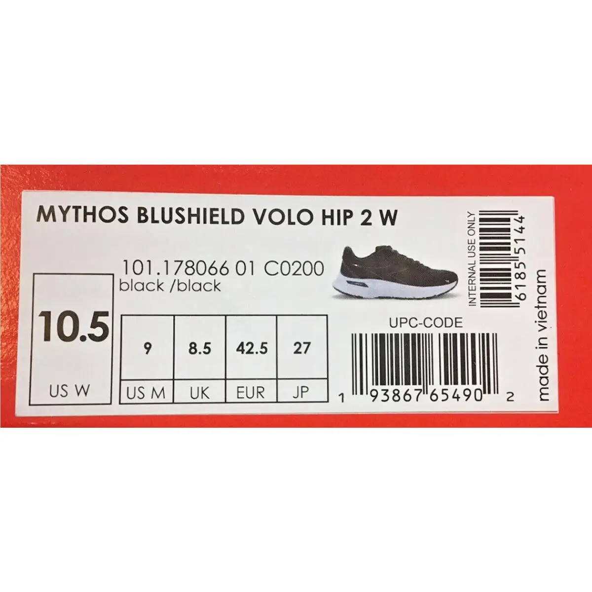 Diadora shoes - Diadora Mythos Blueshield Volo - Mythos Blueshield Volo - Black 12