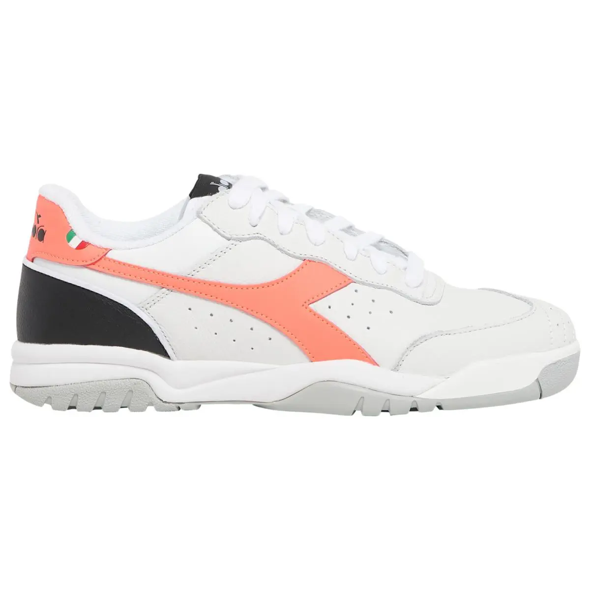 Diadora Men`s Maverick H.o.c. `white Dark Red` 501-177059-C1405