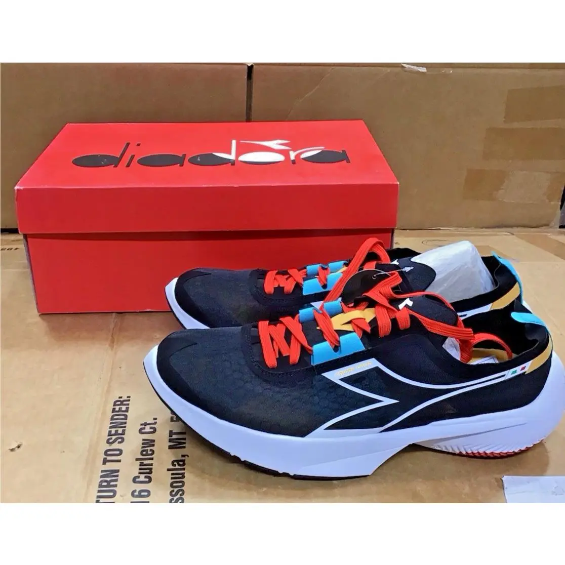 Diadora shoes - Diadora Mythos Blueshield Hip 6 - 176868 C9332 - Black 4
