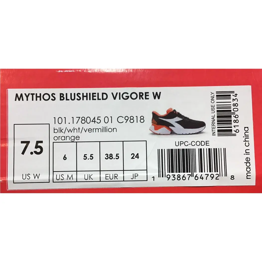 Diadora shoes - Diadora Blueshield Mythos Vigore - Blueshield Mythos Vigore - 101178045/C9818 - Black 12