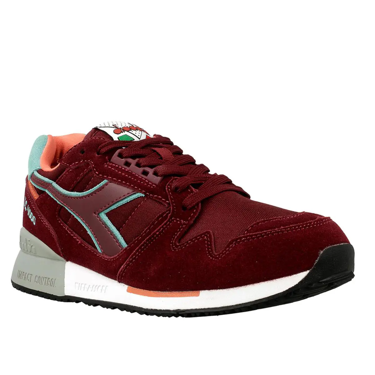 Diadora shoes - IC 4000 NYL II - NYL - C6300 - Red/Blue/White 0
