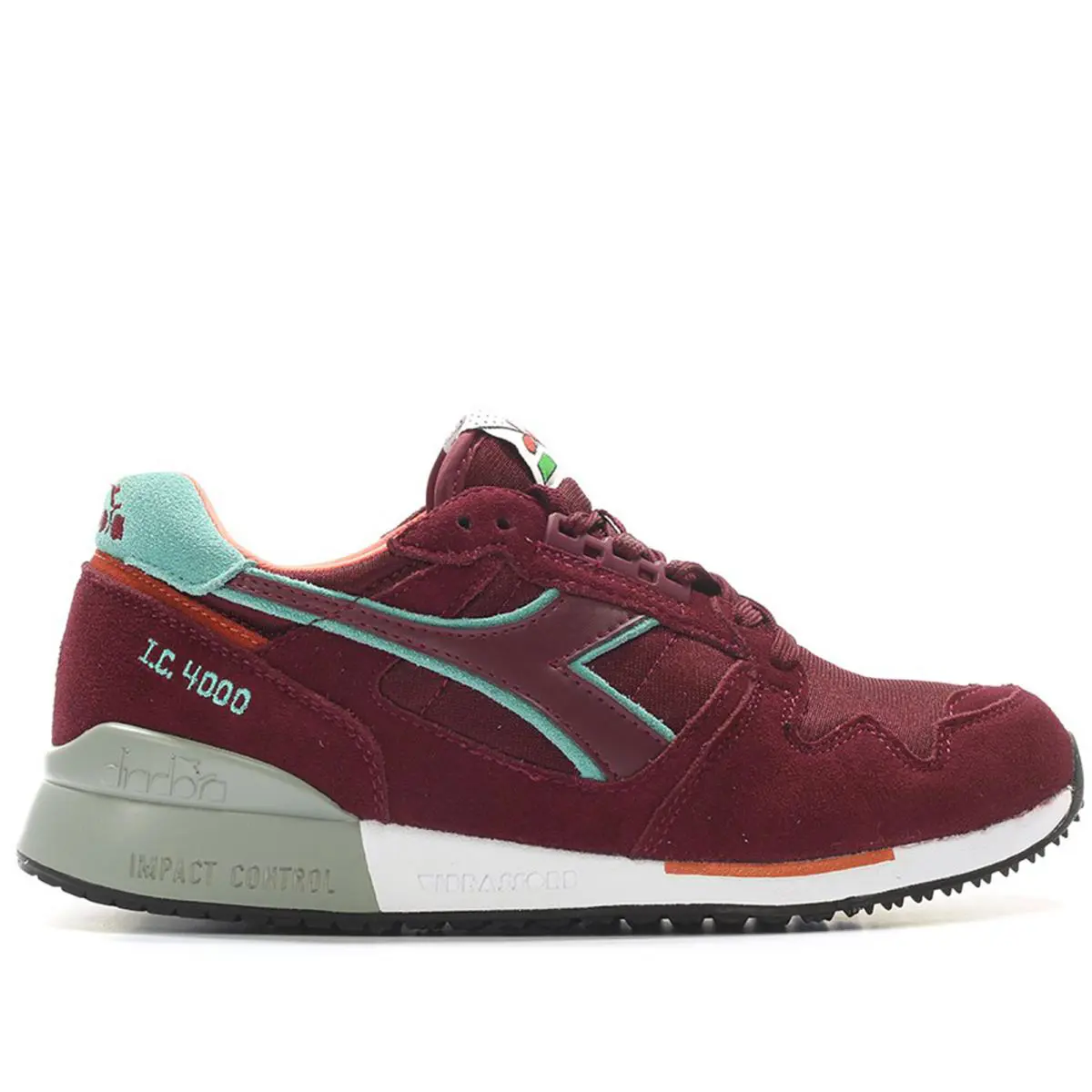 Diadora shoes - IC 4000 NYL II - NYL - C6300 - Red/Blue/White 3