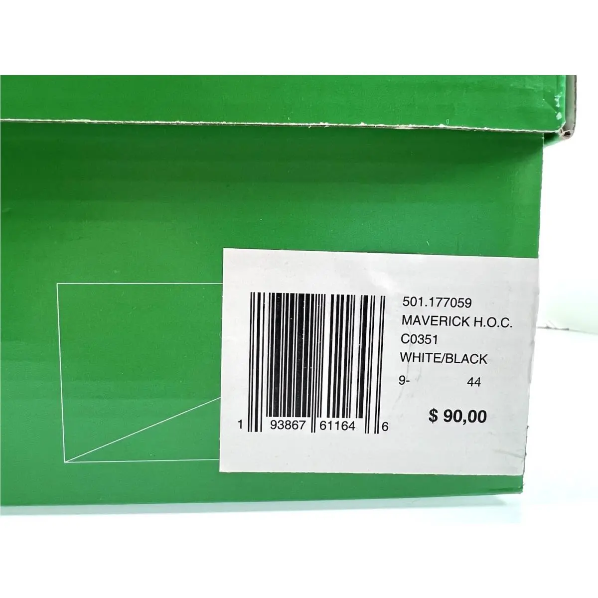 Diadora shoes - Diadora Maverick - Maverick - CW5458-100 - White/Black 10