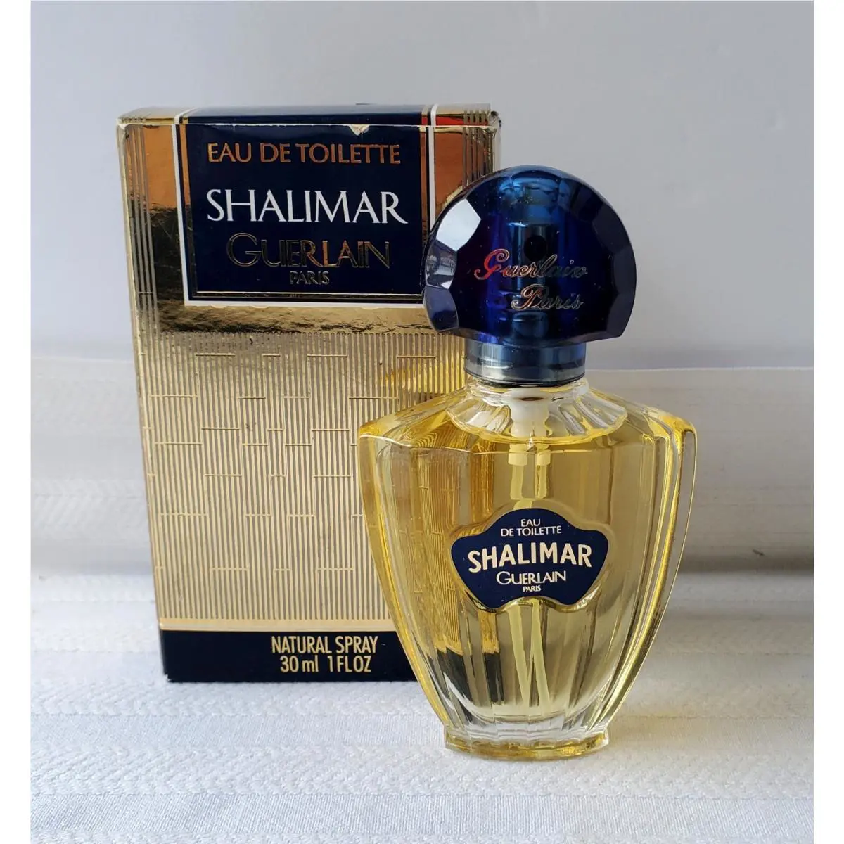Vintage Guerlain 30 ml / 1 fl oz Shalimar Eau de Toilette Spray –