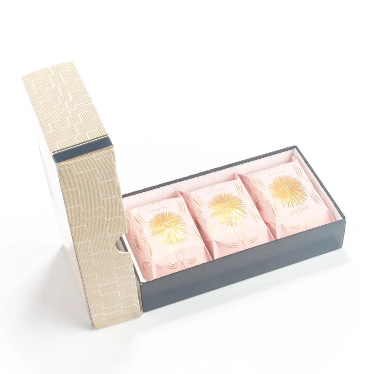 Guerlain Nahema Perfumed Bar Soaps 3 x 100g 3.5OZ Vintage Savon