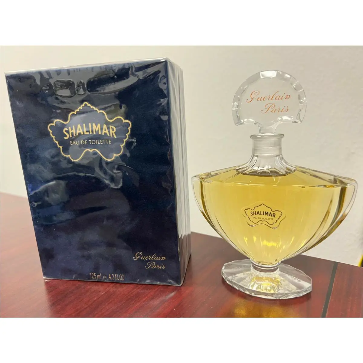 Vintage Shalimar by Guerlain 4.2 oz / 125 ML Eau De Toilette Splash