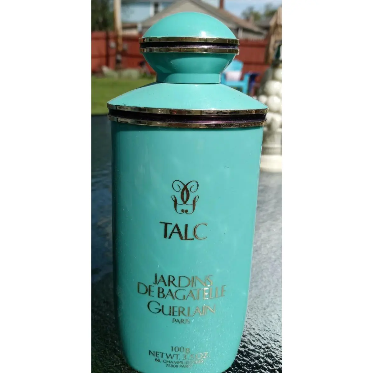 Vintage Talc Jardins DE Bagatelle Guerlain Body Talc 3.5 OZ NO Box