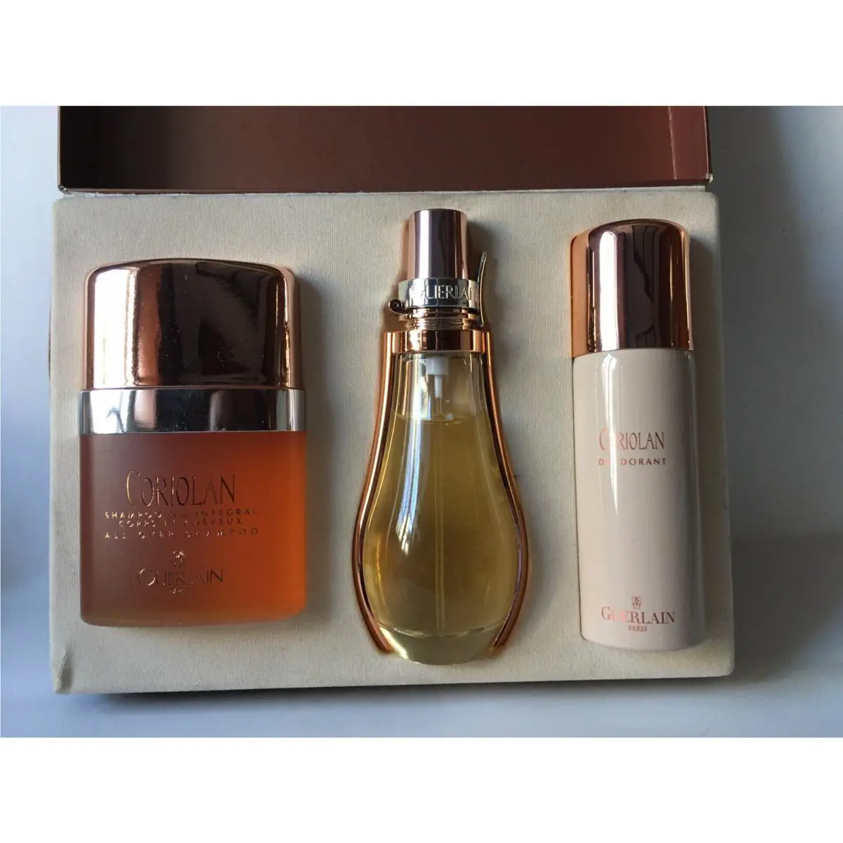 Guerlain Coriolan 3 Pcs Gift Set For Men See Details Very Rare