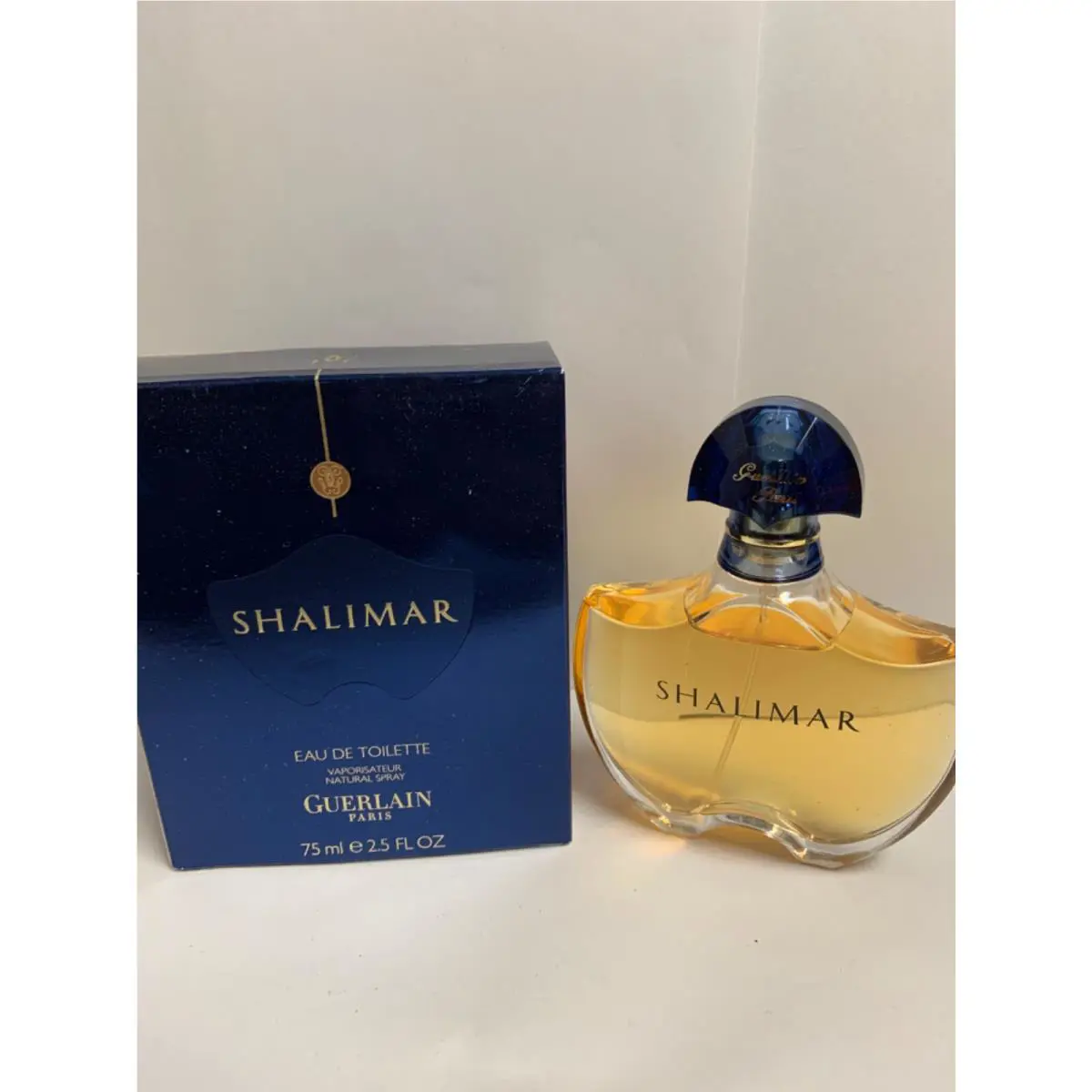 Vintage Shalimar Eau De Toilette For Women 75ml/2.5oz by Guerlain Paris