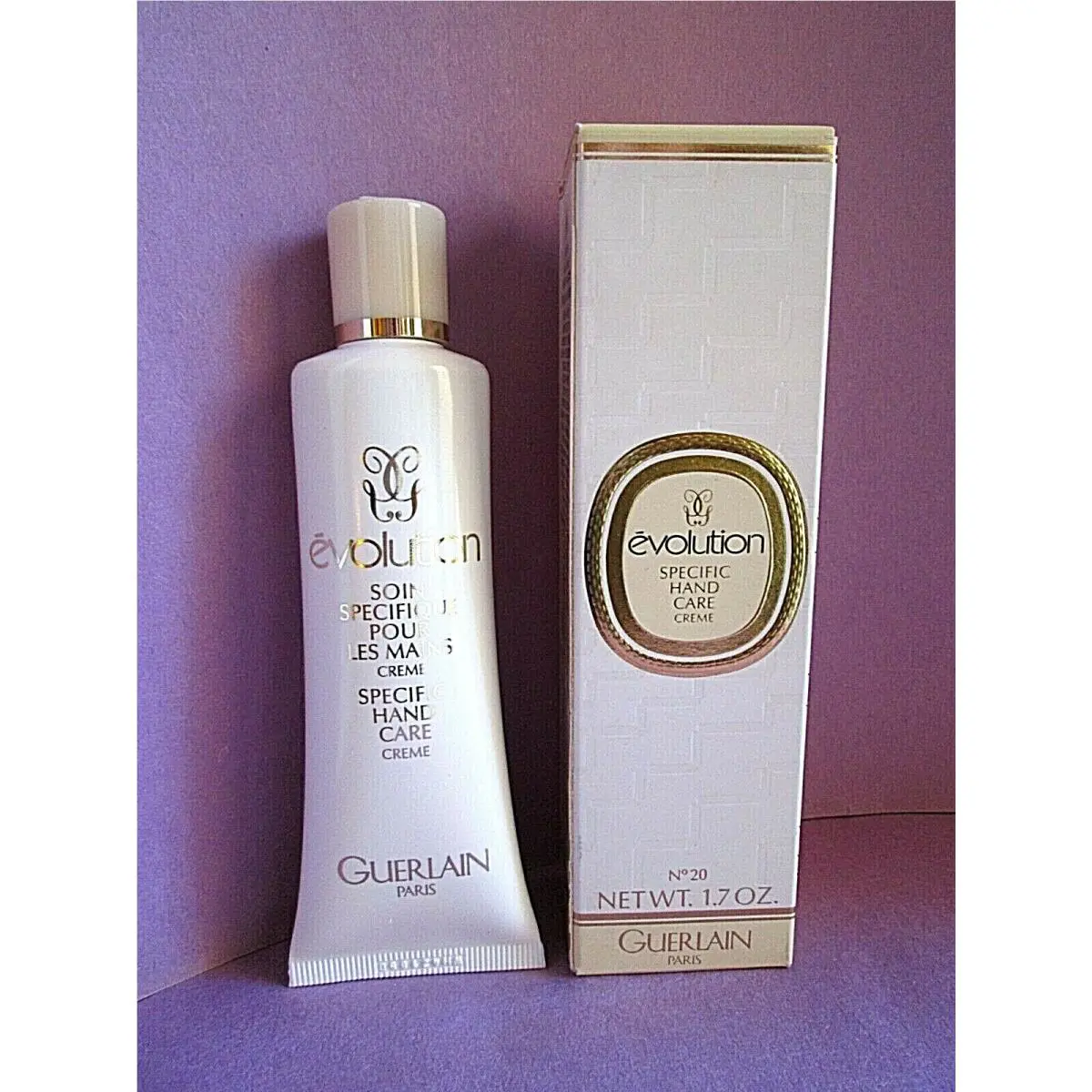 Guerlain 1997 Vintage Evolution Specific Hand Care Creme no 20 1.7 oz 50 ml