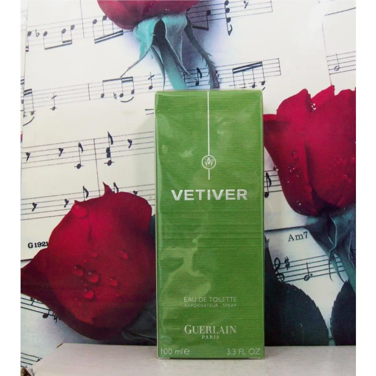 Guerlain Vetiver Edt Spray 3.3 Fl. Oz. Vintage. Box