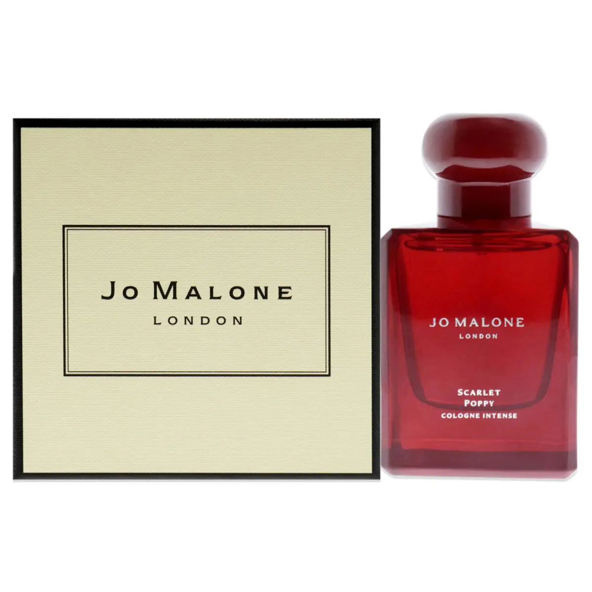 Jo Malone Scarlet Poppy Cologne Intense 1.7oz 50ml with Gift Box